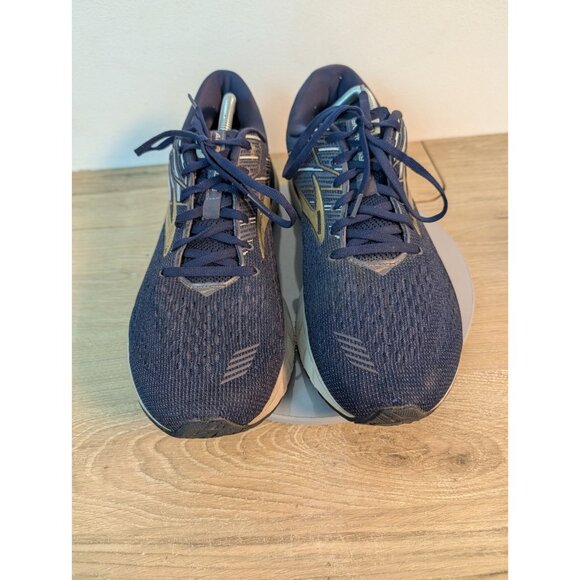 Brooks Men's Adrenaline GTS 19 Athletic Sneakers 1102942E439 Navy/Gold Size 12 - Picture 3 of 10